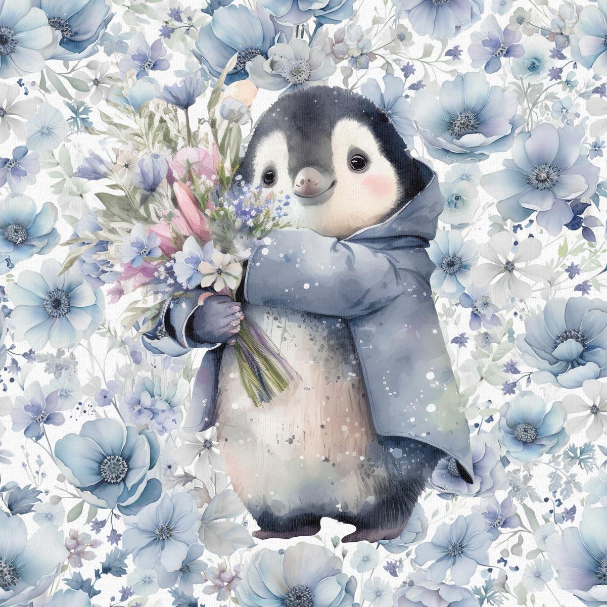 FÖRHANDSBOKNING! PANEL ÖGLAD COLLEGE - KALLA BLÅ BLOMMOR