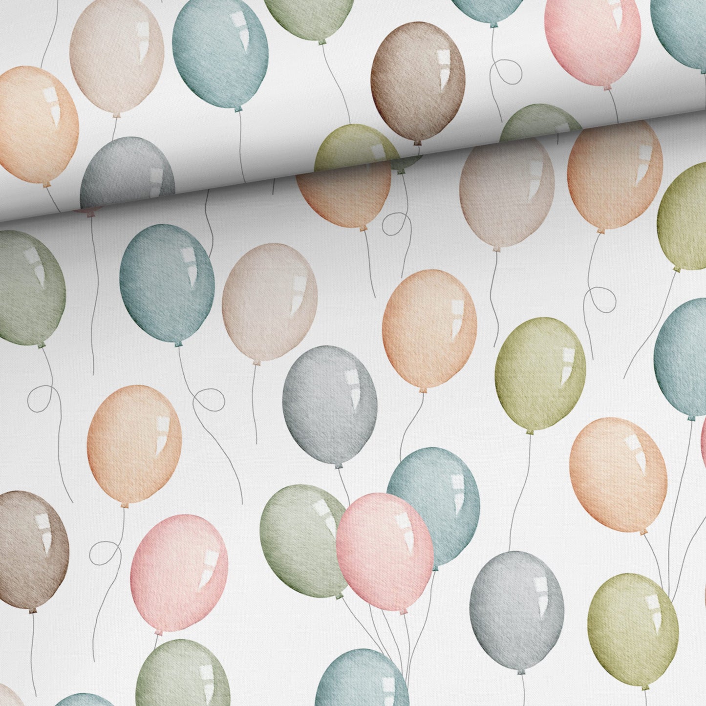 FÖRHANDSBOKNING! VÄVD BOMULL - BALLONGER