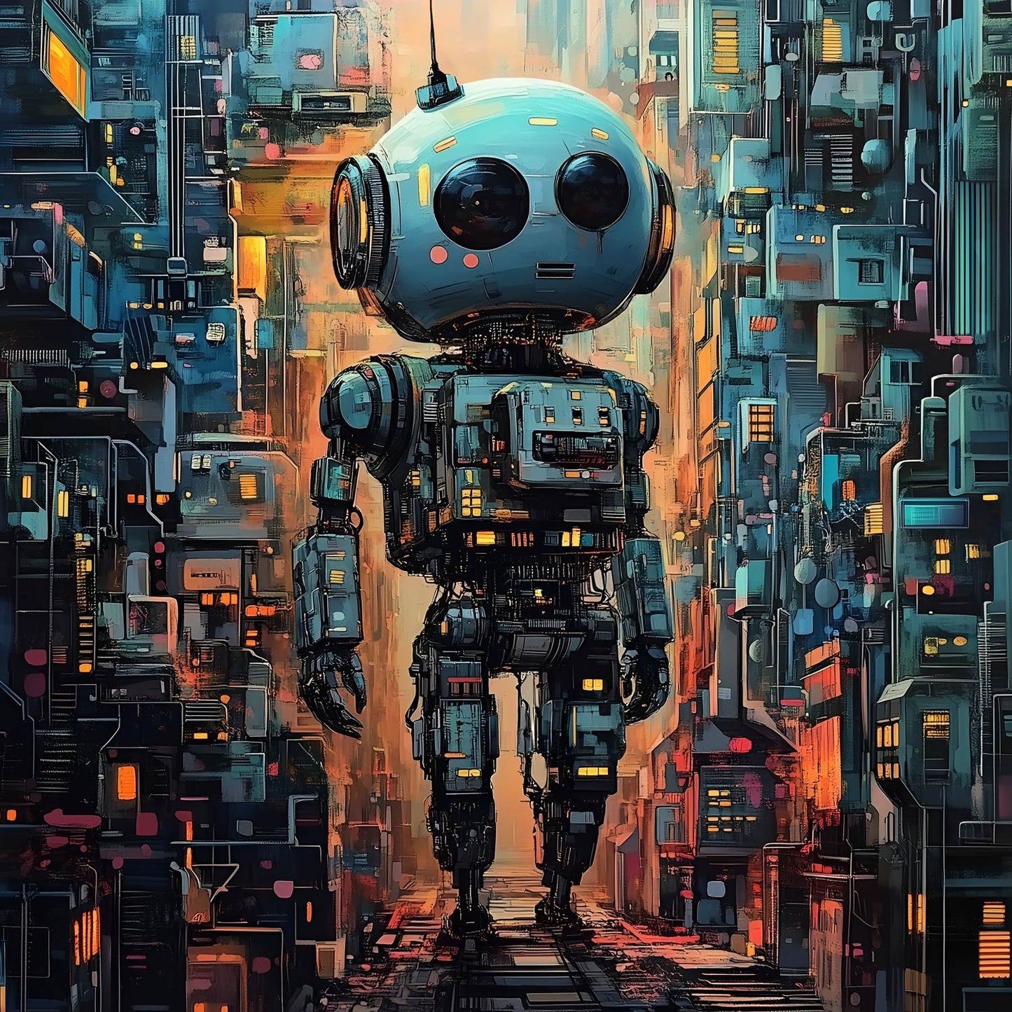 FÖRHANDSBOKNING! PANEL ÖGLAD COLLEGE - CYBERCITY ROBOT