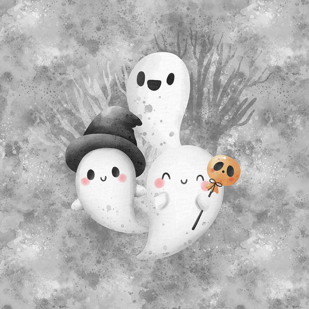FÖRHANDSBOKNING! PANEL ÖGLAD COLLEGE - HALLOWEEN MÖRK SKOG 3 VITA SPÖKEN
