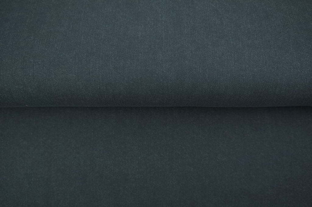 SISTA BITEN 40% FÄRGAD STRETCH DENIM - MIDNATTSBLÅ 148CM