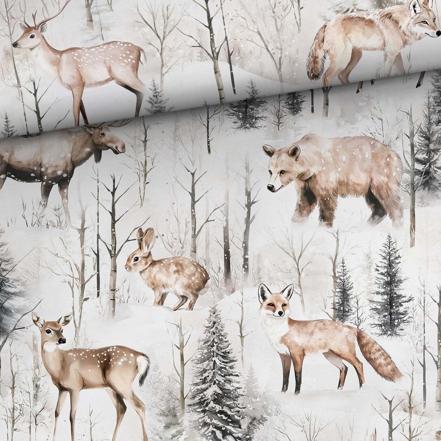 FÖRHANDSBOKNING! JERSEY - JUL & VINTER SNÖIGA SKOGEN