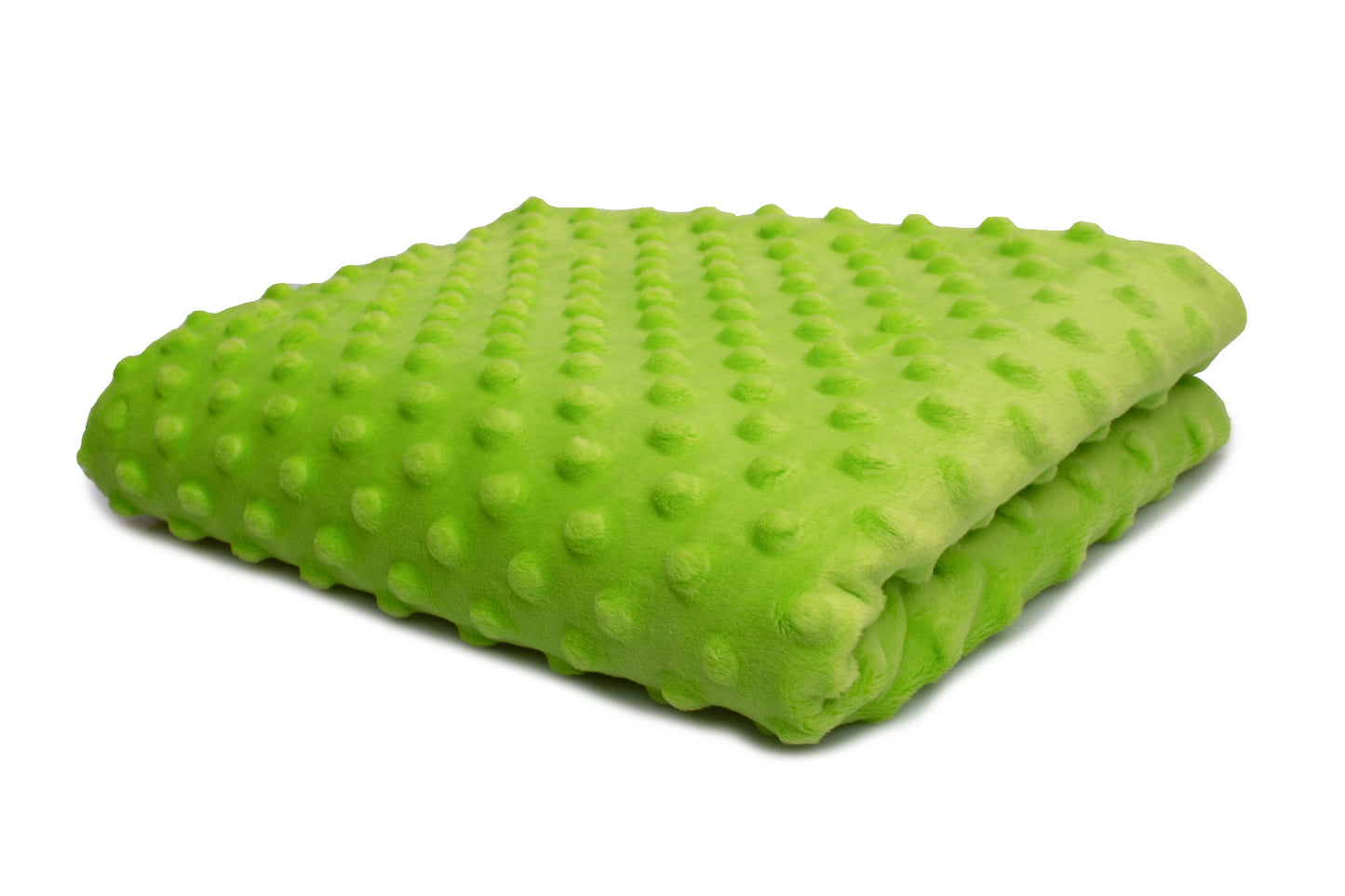 SISTA BITEN MINKY PLOPPAR LIMEGRÖN 108CM OBS! LÄS INFO