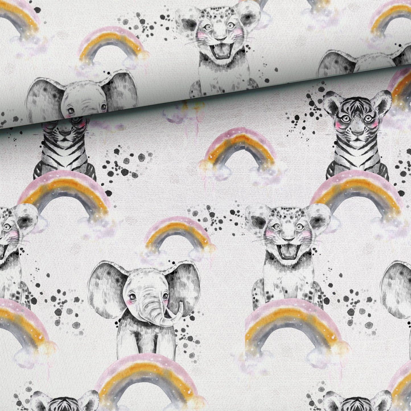 SISTA BITEN 30%! ÖGLAD COLLEGE - PEEK A BOO RAINBOW 292CM