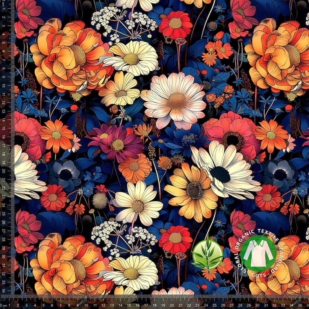 SISTA BITEN 40%! BAMBU JERSEY GOTS - FB3 1013 CIRKA 424CM
