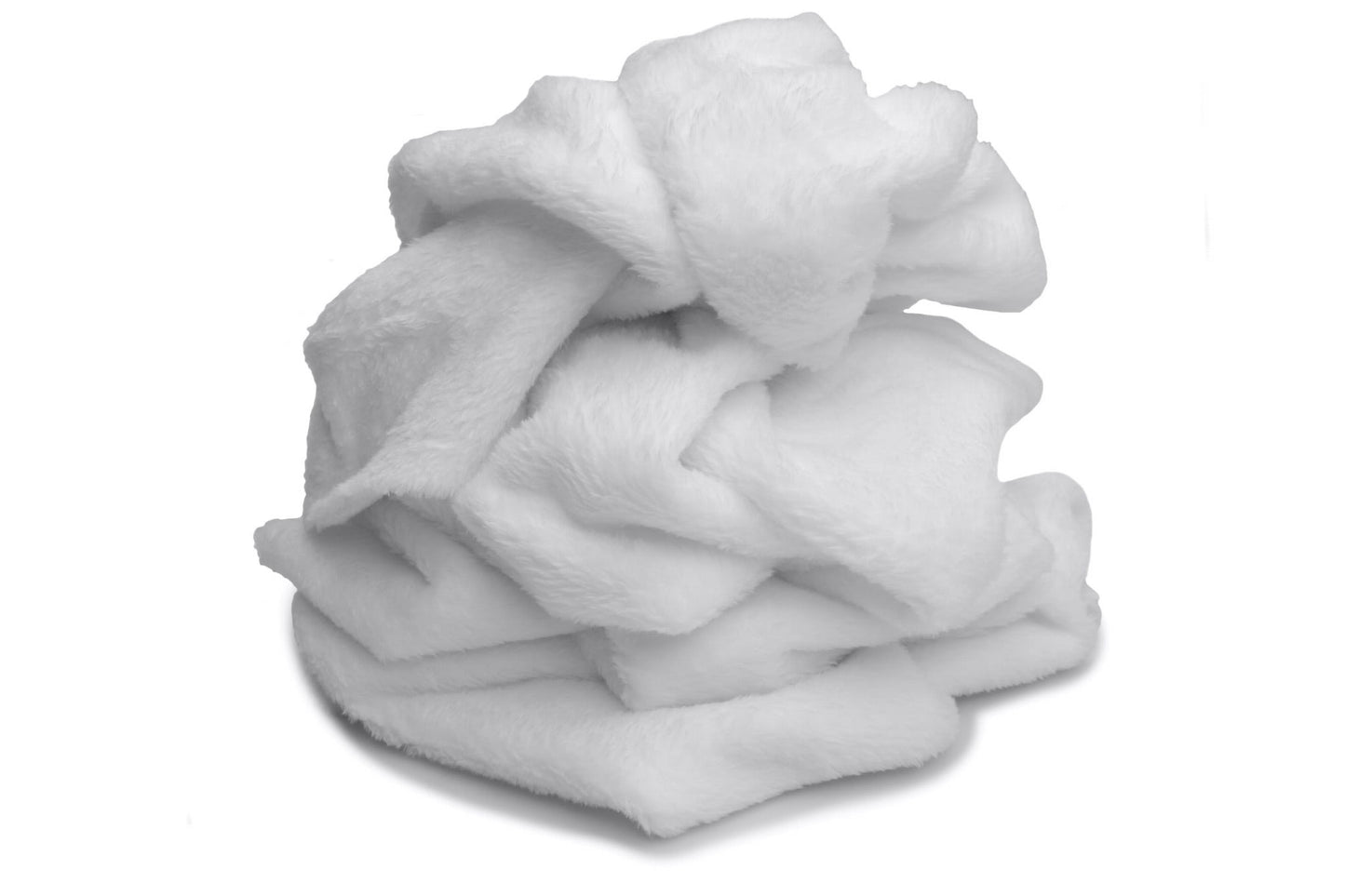 LR 50% MINKY DUBBELSIDIG FLUFF VIT