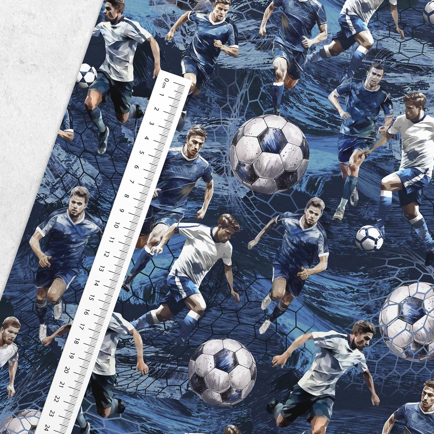 SISTA BITEN 40% JERSEY - FOTBOLLSSPELARE 52CM