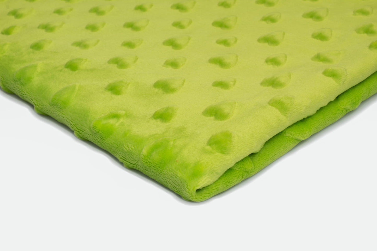 LR MINKY HJÄRTA LIMEGRÖN
