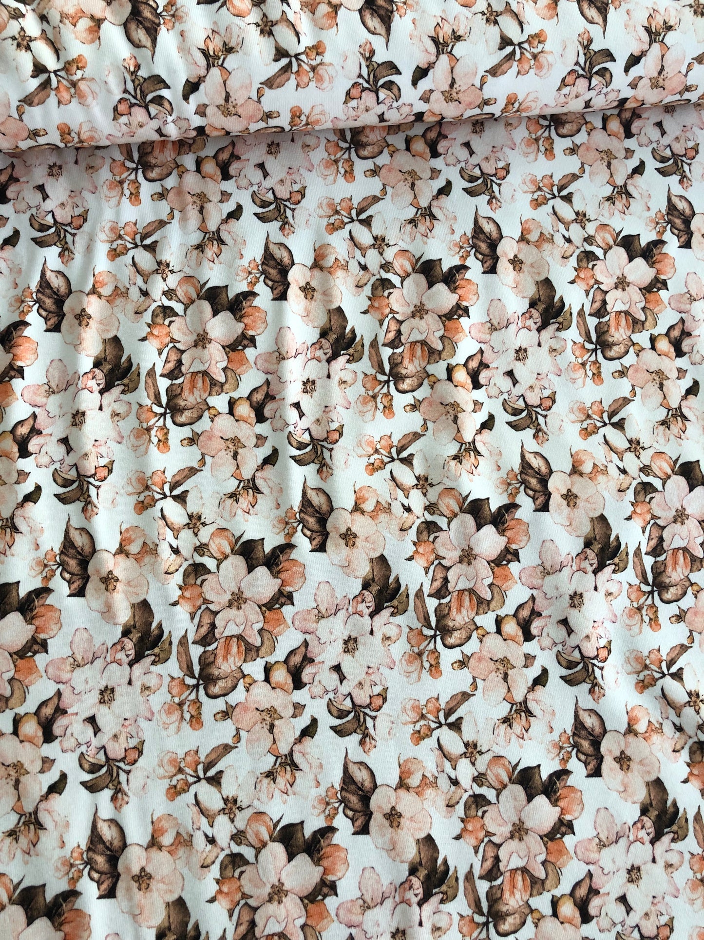 SISTA BITEN! JERSEY - PERSIKABLOMMOR 58CM