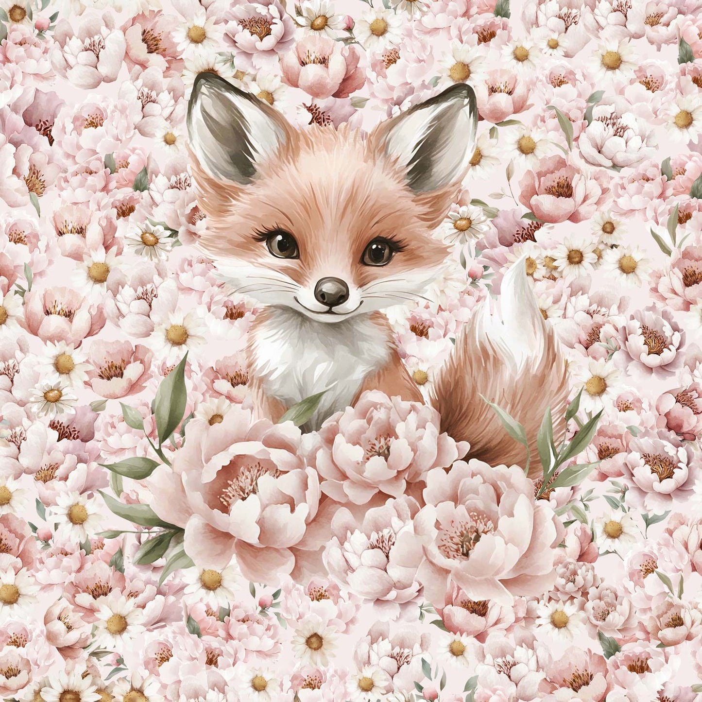 FÖRHANDSBOKNING 8! PANEL ÖGLAD COLLEGE - VILDA VÄNNER MED BLOMMOR RÄV