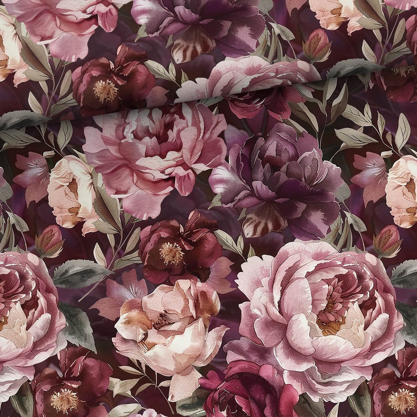 FÖRHANDSBOKNING! JERSEY - BURGUNDY TRÄDGÅRD