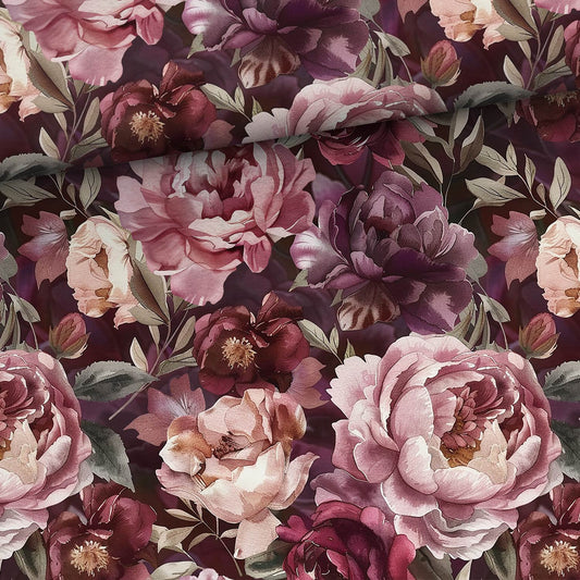 FÖRHANDSBOKNING! JERSEY - BURGUNDY TRÄDGÅRD