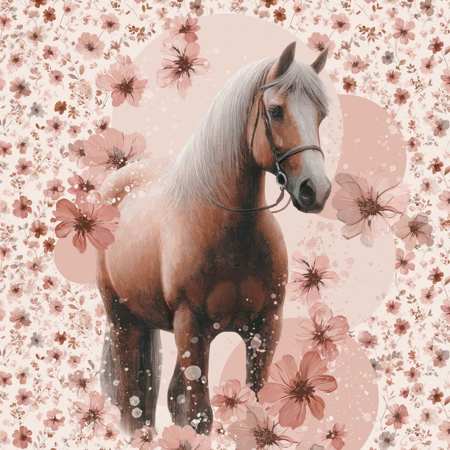 FÖRHANDSBOKNING! PANEL ÖGLAD COLLEGE - SMÅ SMÅ BLOMMOR HÄSTEN