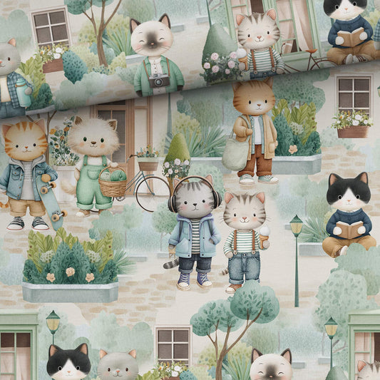 FÖRHANDSBOKNING! ÖGLAD COLLEGE - KATTER I STAN