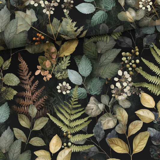 FÖRHANDSBOKNING! VÄVD BOMULL - SKOGS HERBARIUM