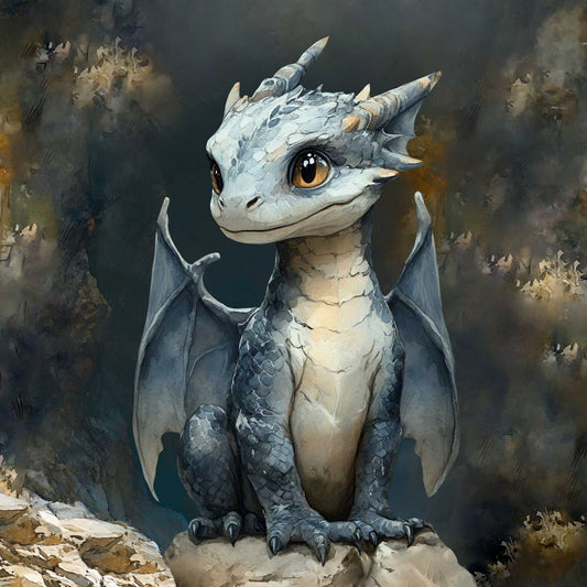 FÖRHANDSBOKNING! PANEL ÖGLAD COLLEGE - LITEN BLÅ DRAKE