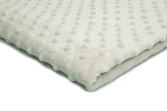 SISTA BITEN 50%! MINKY PLOPPAR CREME 54CM