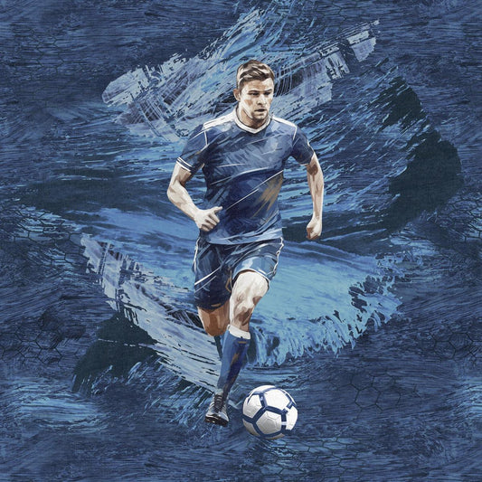 FÖRHANDSBOKNING 8! PANEL ÖGLAD COLLEGE - FOTBOLL SPELARE&BOLL