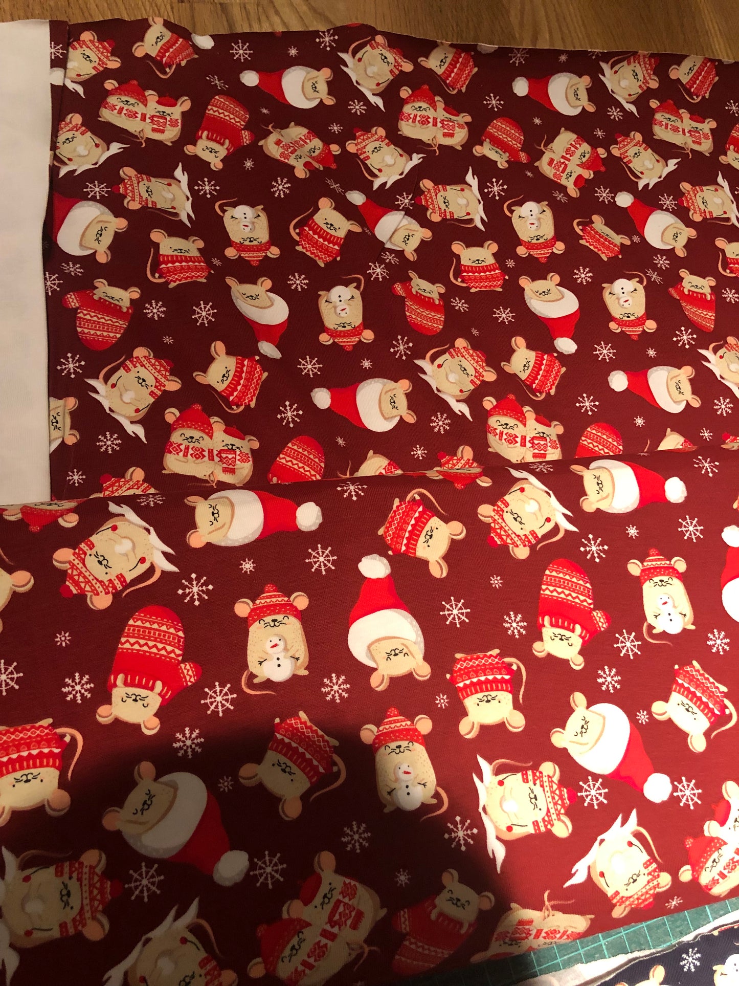 SISTA BITEN 40%! JERSEY - JULIGA MÖSS RÖD 64CM