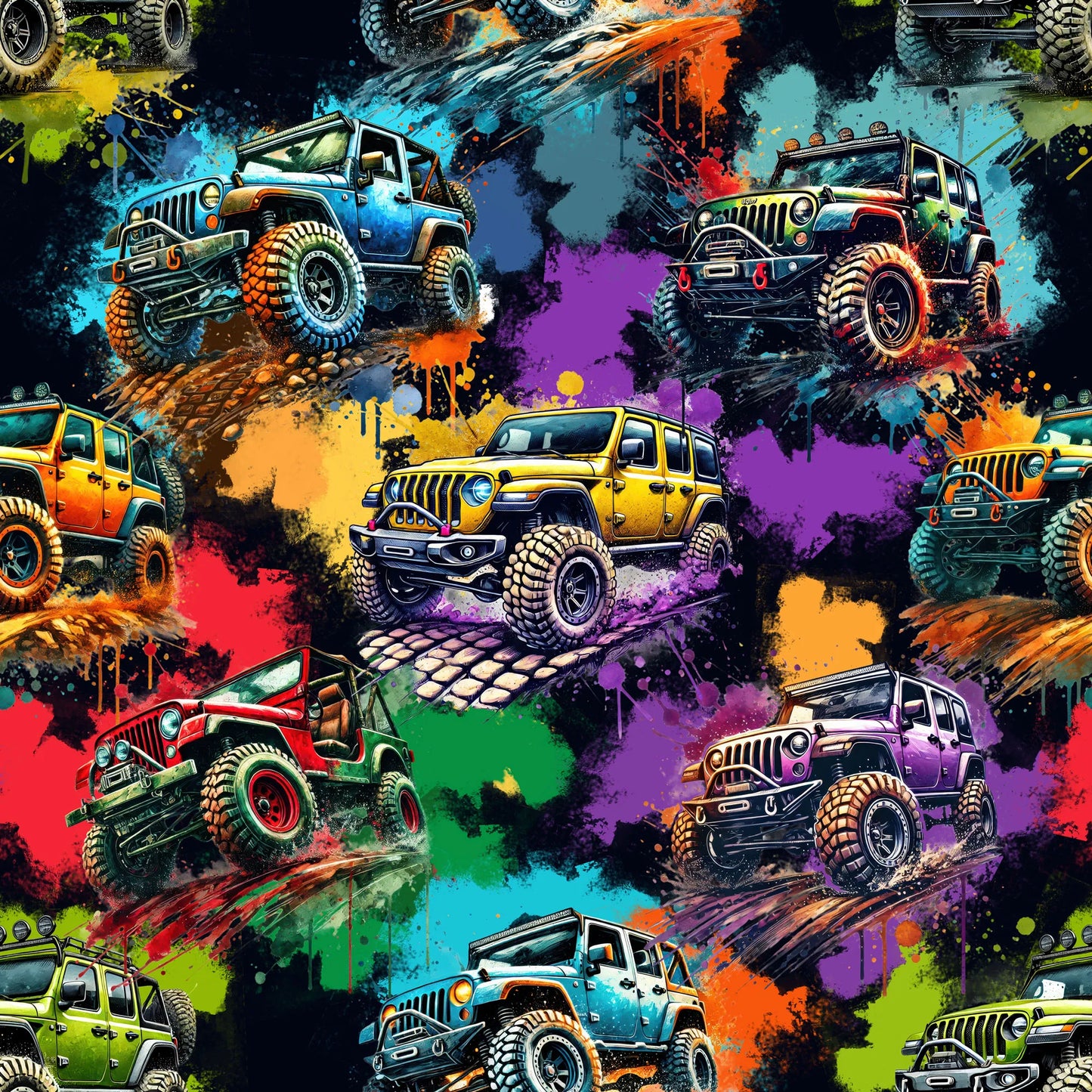 NYHET! BORSTAD COLLEGE - FÄRGSPRAKANDE MONSTERTRUCKS