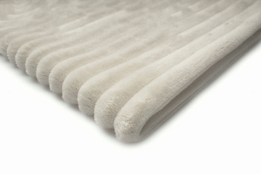 SISTA BITEN! MINKY RÄNDER CREME 62CM