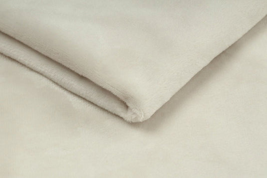 SISTA BITEN! MINKY SAMMET CREME 133CM