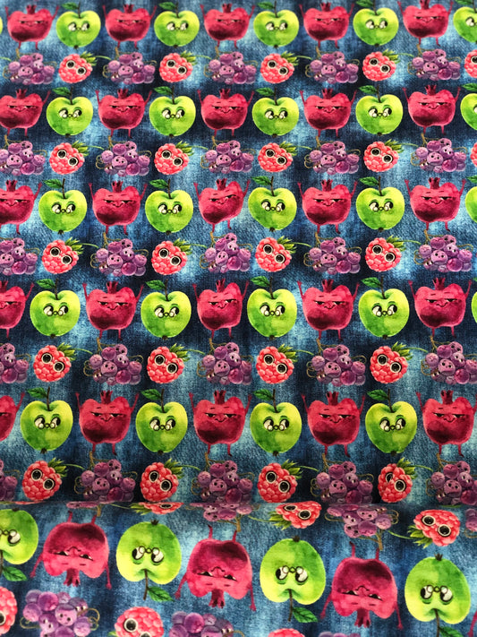 SISTA BITEN 50% JERSEY - HAPPY FRUITS 150CM