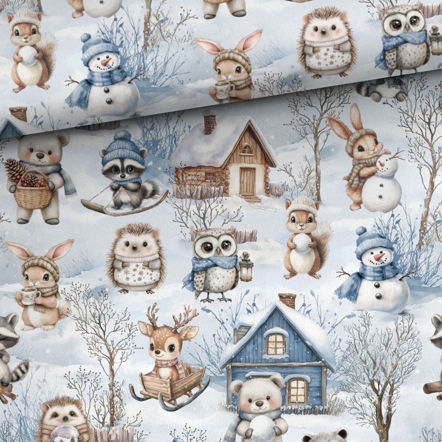 SISTA BITEN 30%! ÖGLAD COLLEGE - VINTERVÄNNER 93CM